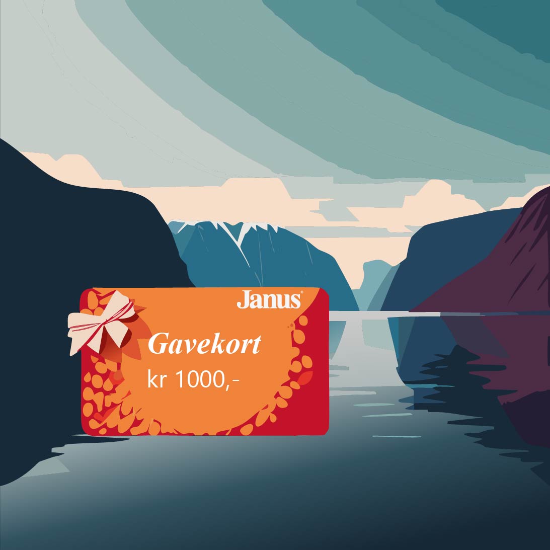 Janus gavekort, 1000 kroner