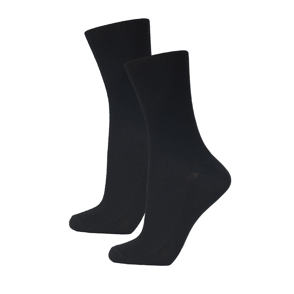 Janus ullsokker to par, svart