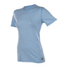 Janus t-skjorte i light merinoull til dame, blå