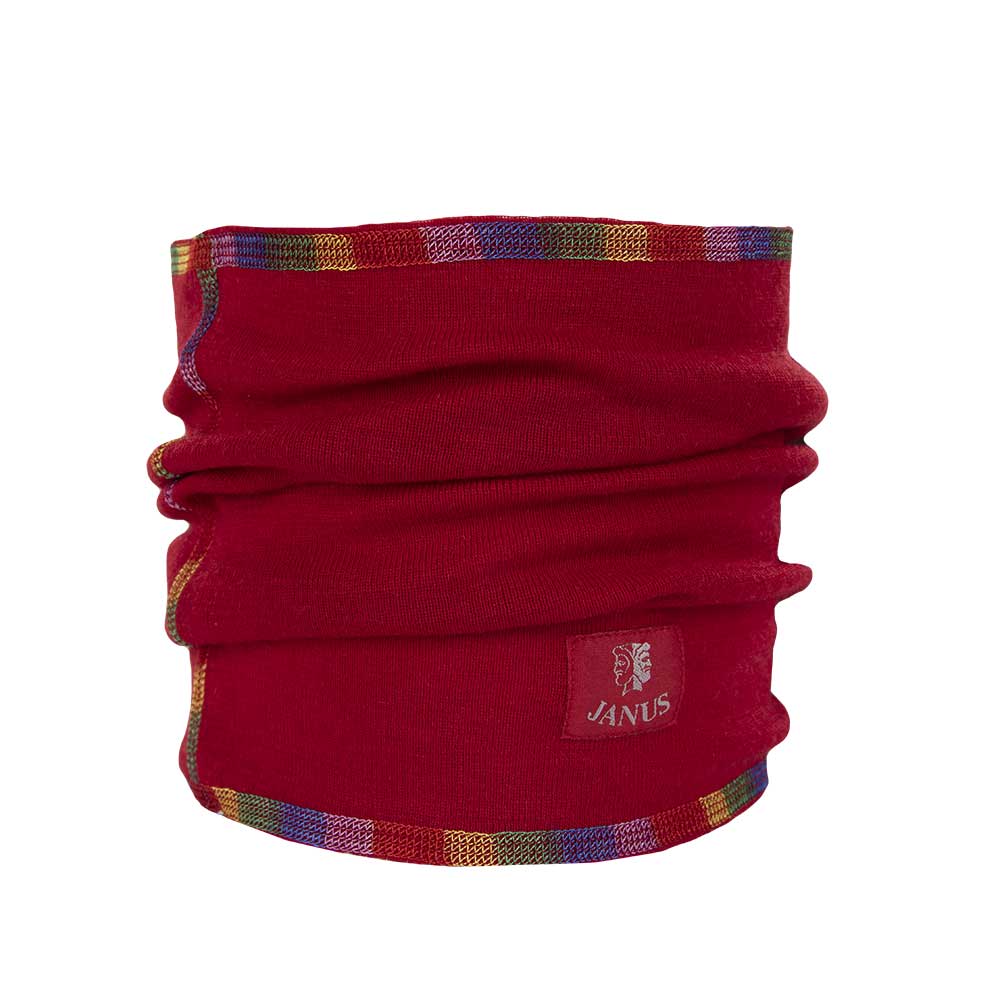 Ullhals Janus til barn, rød