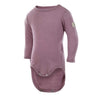 Janus merinoull body til baby, rosa